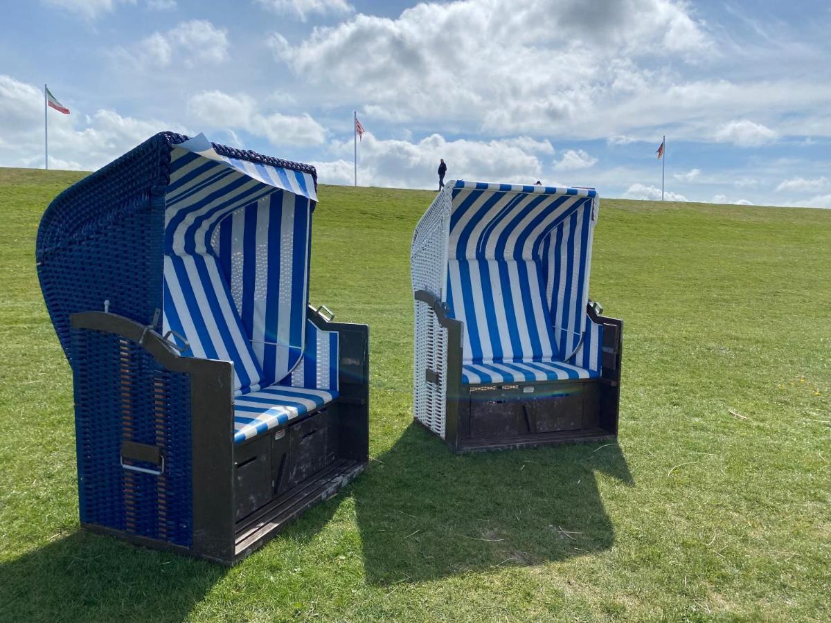 Kleines Doppelzimmer Mit Eigenem Bad Und Kuehlschrank, Frisch Saniert Friedrichskoog Exterior foto